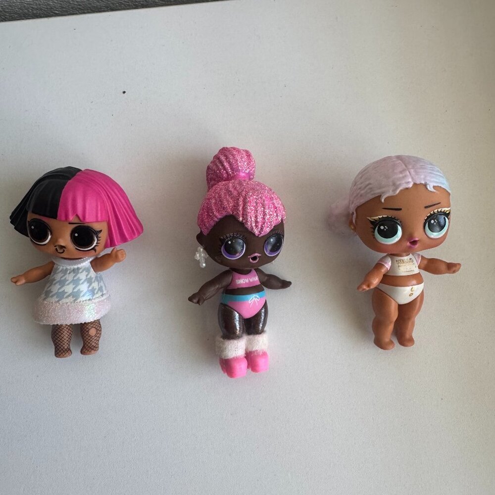 LOL Surprise Dolls Bundle Set of 3 Glitter Doll MGA 2013–2016